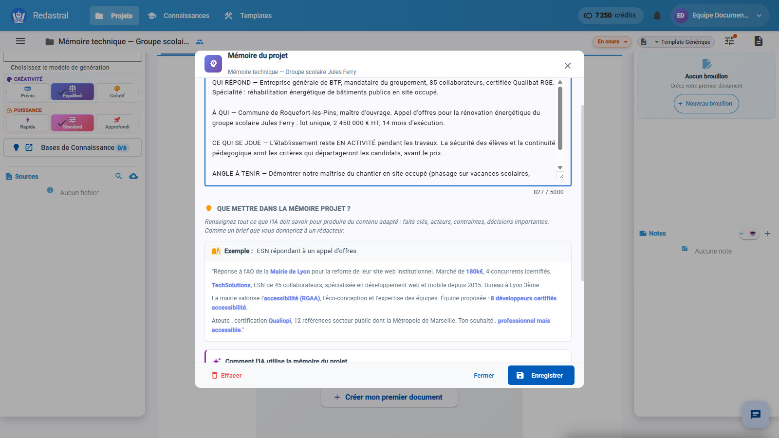 Affiner : la mémoire du projet